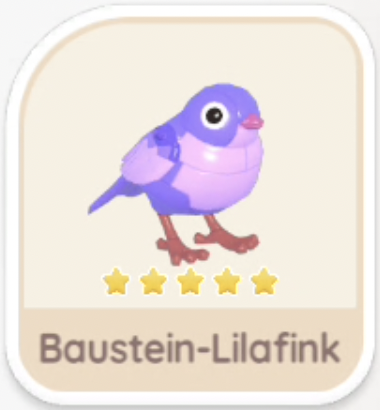 Baustein-Lilafink