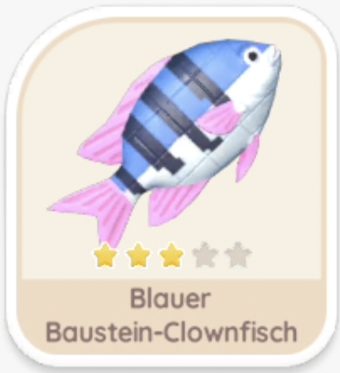 Blauer Baustein-Clownfisch