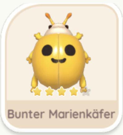 Bunter Marienkäfer