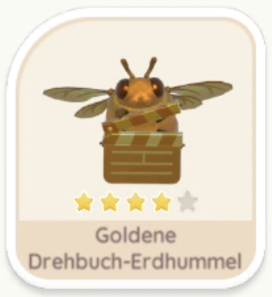 Goldene Drehbuch-Erdhummel