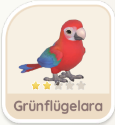 Grünflügelara