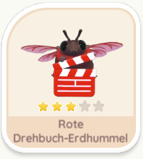 Rote Drehbuch-Erdhummel