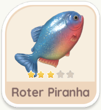 Roter Piranha